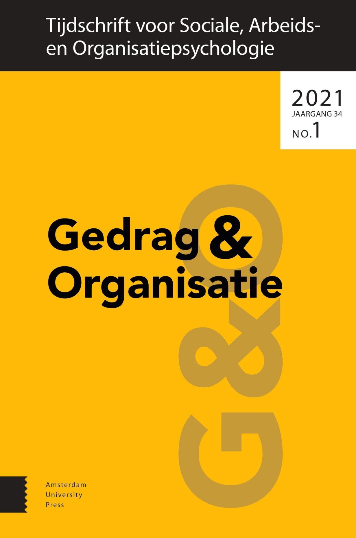 image of Gedrag & Organisatie