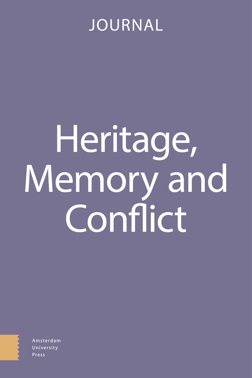 image of Heritage, Memory and Conflict Journal