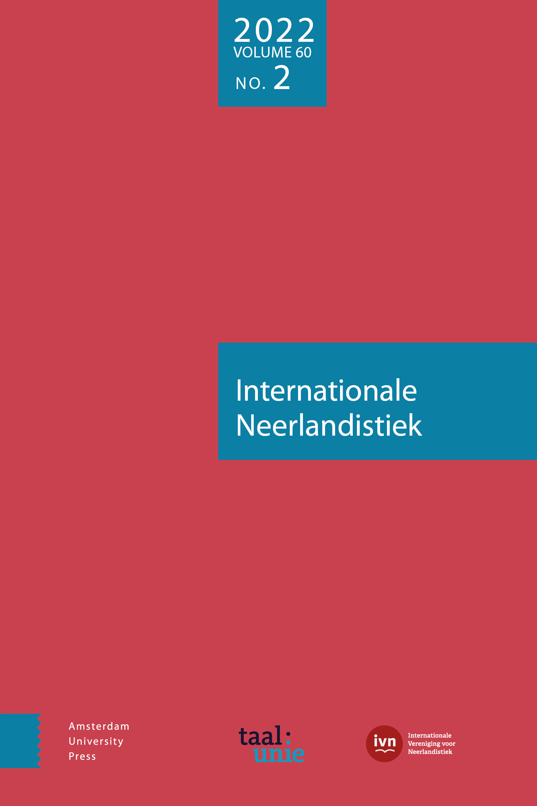 image of Internationale Neerlandistiek