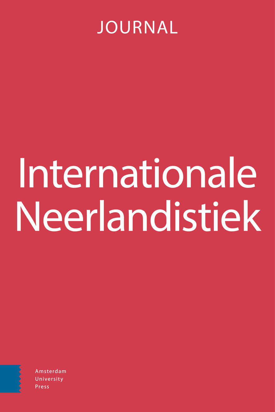 image of Internationale Neerlandistiek