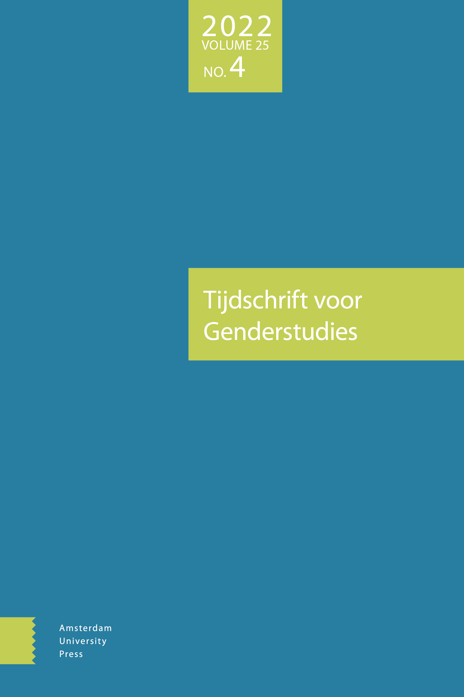 image of Tijdschrift voor Genderstudies